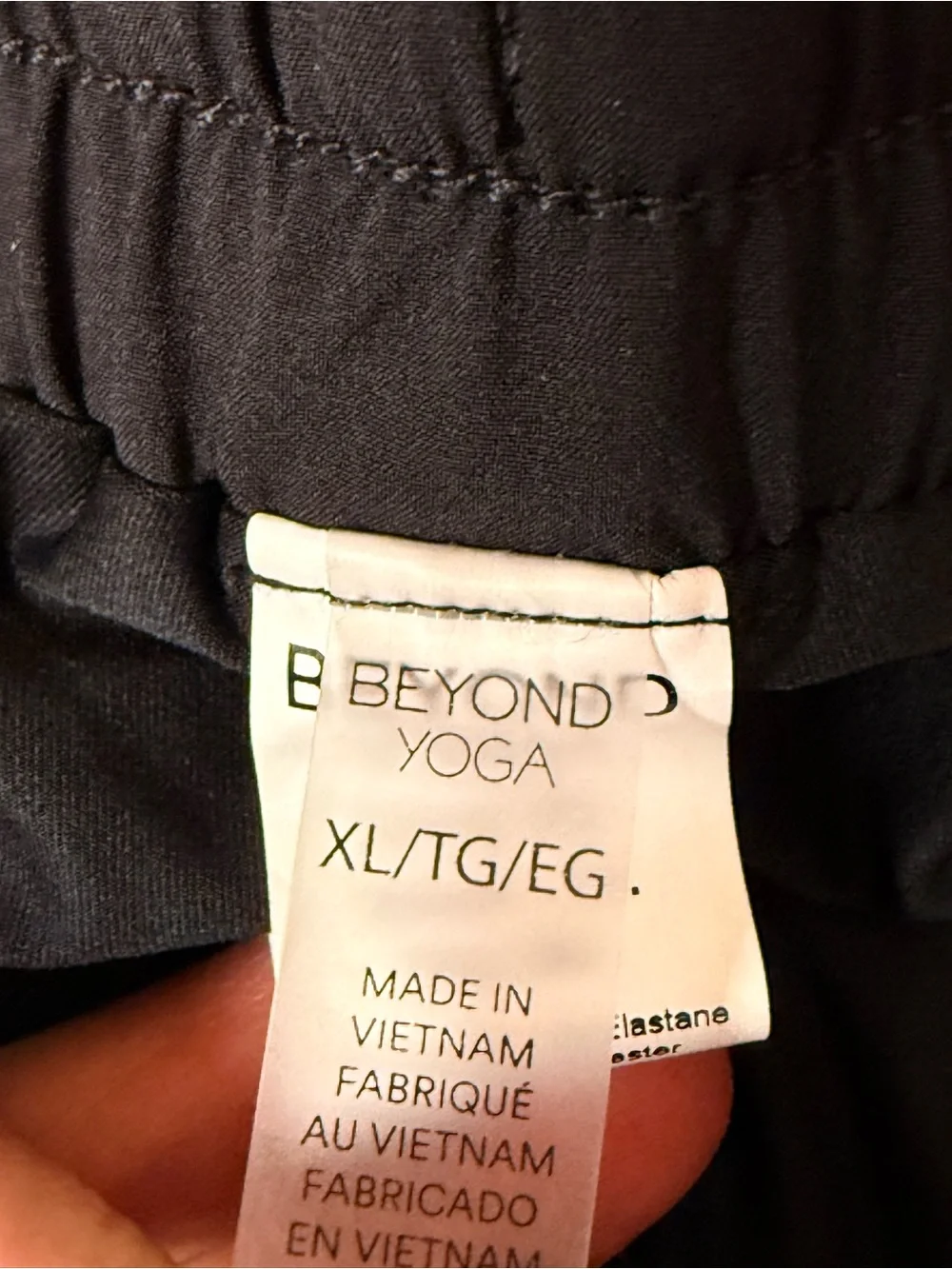 NWT Beyond Yoga In Stride Lined Shorts Black Size XL